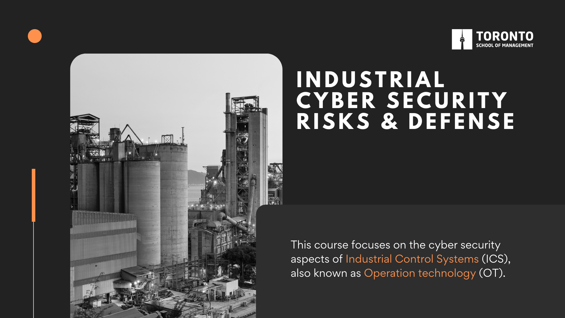 Industrial Cyber Security Risks and Defense